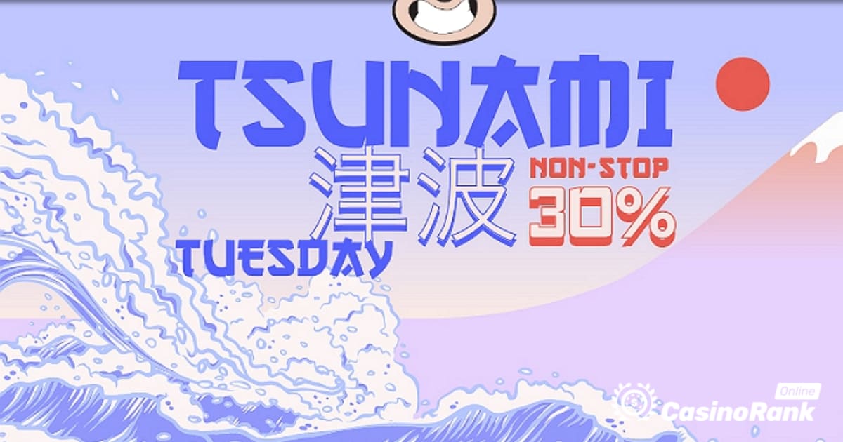 استكشف Tsunami Tuesday Bonus في كازينو Banzai Slots Casino